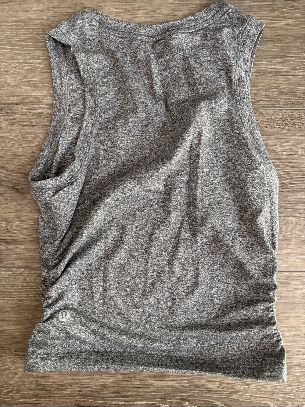 lululemon athletica Heather Gray Racerback Tank